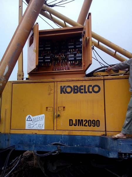 Hoàng Gia cung cấp biến tần GD200A cho Máy khoan cọc - Dự án mở rộng Cảng Hàng không Quốc tế Cát Bi