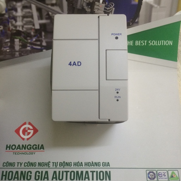 Module PLC INVT đặc biệt IVC1-4AD : 04 ngõ vào Analog