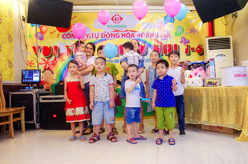 Tổ chức ngày Quốc tế thiếu nhi 1/6 tại Hoàng Gia Automation 