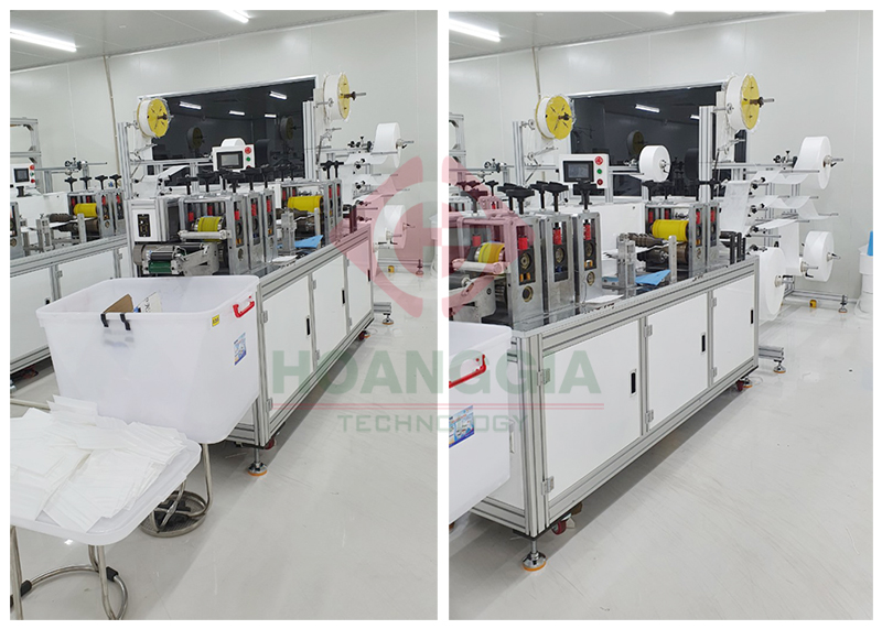 Sửa chữa máy sản xuất khẩu trang y tế cho nhà máy tại Hải Phòng 