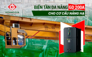 Giải pháp lắp đặt biến tần cải thiện hiệu suất cho cơ cấu nâng hạ nhà xưởng 