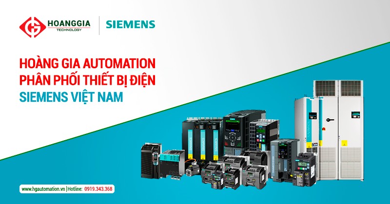 Hoàng Gia Automation phân phối sản phẩm thiết bị điện Siemens Việt Nam 