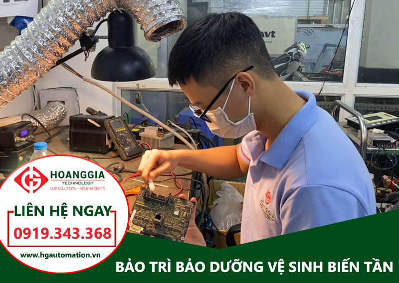 Dịch vụ bảo trì bảo dưỡng vệ sinh biến tần công nghiệp 