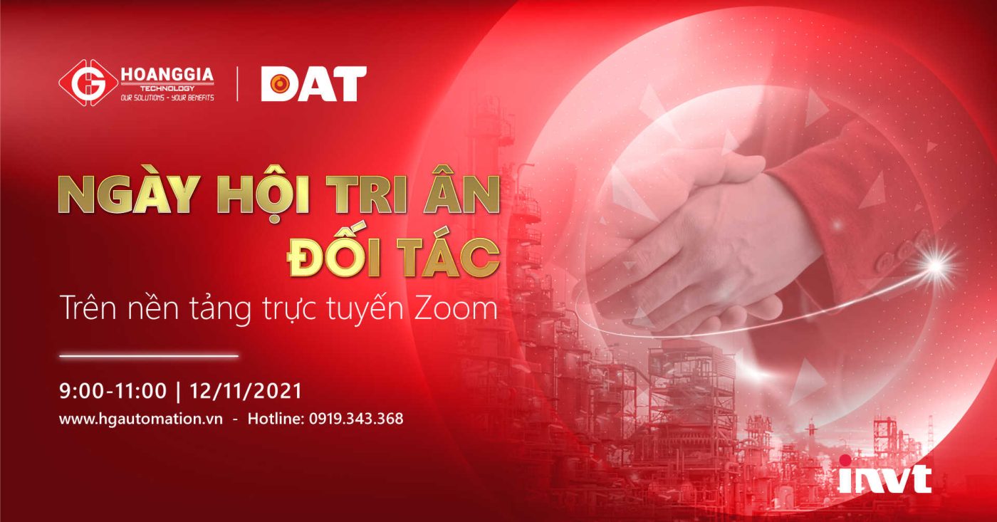 Thư mời tham gia hội thảo “Ngày hội tri ân đối tác INVT” 