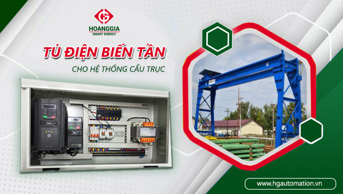 Thiết kế tủ điện biến tần cho cẩu trục tại xưởng nhựa Hải Phòng 
