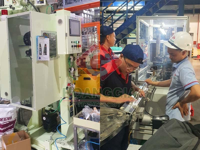 Sửa chữa Servo cho hệ thống sản xuất nắp chai doanh nghiệp FDI 