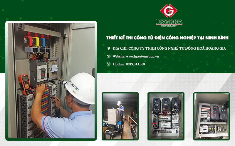 Thiết kế lắp đặt tủ điện công nghiệp tại Ninh Bình chất lượng cao 