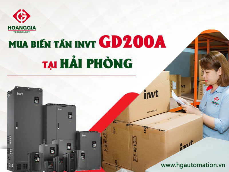 Mua biến tần INVT GD200A tại Hải Phòng giá tốt nhất 