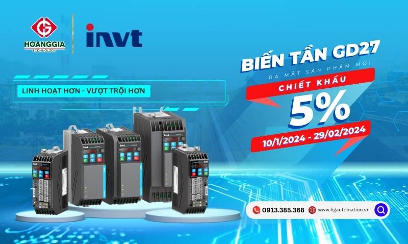 Chương trình “Xuân An Khang” – Chiết khấu 5% sản phẩm biến tần GD27 