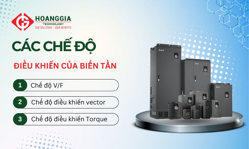 Tìm hiểu cơ bản về các chế độ điều khiển của biến tần 