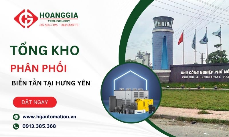 Tổng kho phân phối biến tần tại Hưng Yên 