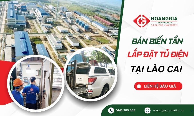Bán biến tần và lắp đặt tủ điện công nghiệp tại Lào Cai 