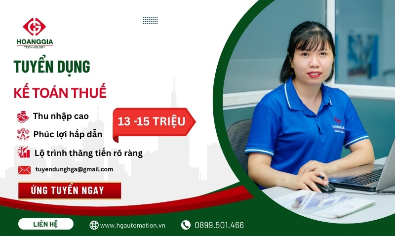 Tuyển dụng kế toán thuế 