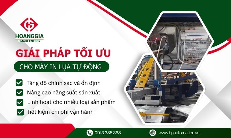 Giải pháp tối ưu cho máy in lụa tự động trong ngành dệt may 